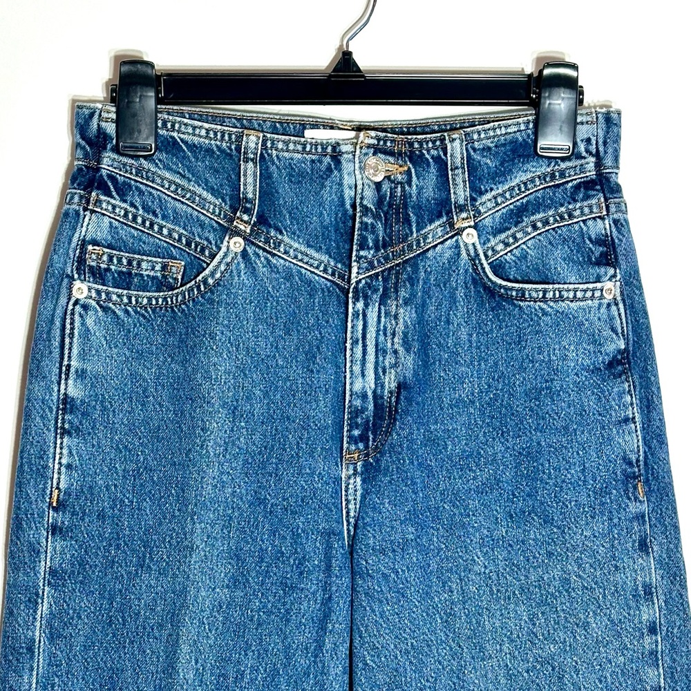 MNG Mango V Waist Jeans - Picture 2 of 5